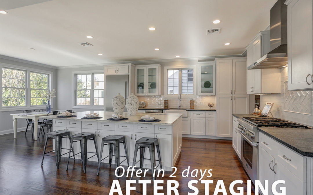 After Staging– Offer in 2 days