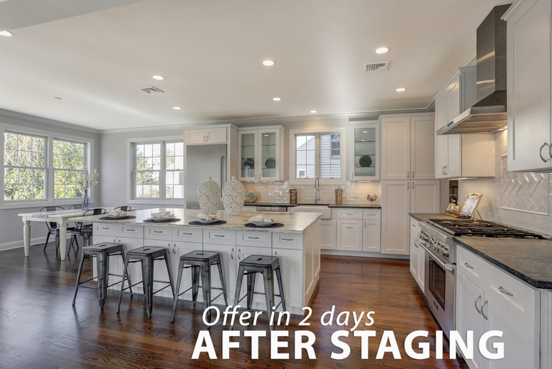 After Staging– Offer in 2 days